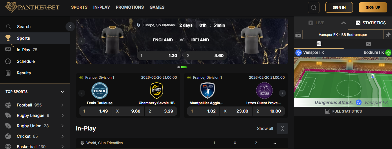 PantherBet Sportsbook